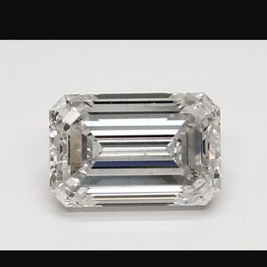 Loose Emerald Cut Diamond